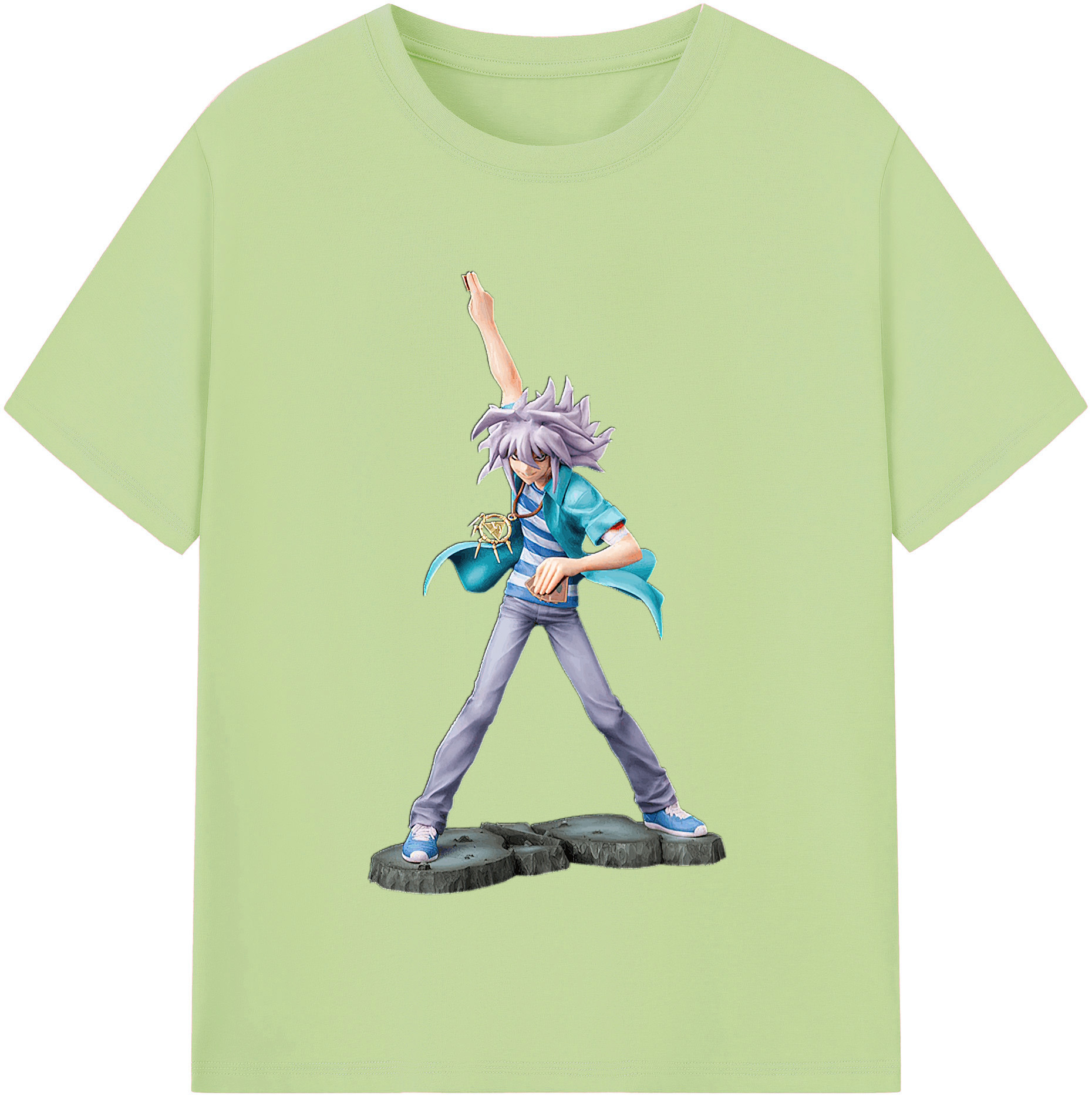 （画像用） 遊☆戯☆王 Yu-Gi-Oh! 綿100％半袖Tシャツ（フロントプリント）